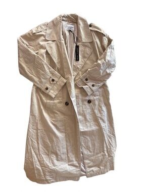 NWT Velvet Heart Beige Trench Coat - missing belt